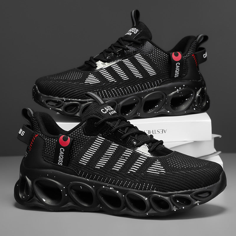 Zapatillas deportivas deportivas transpirables de malla para correr