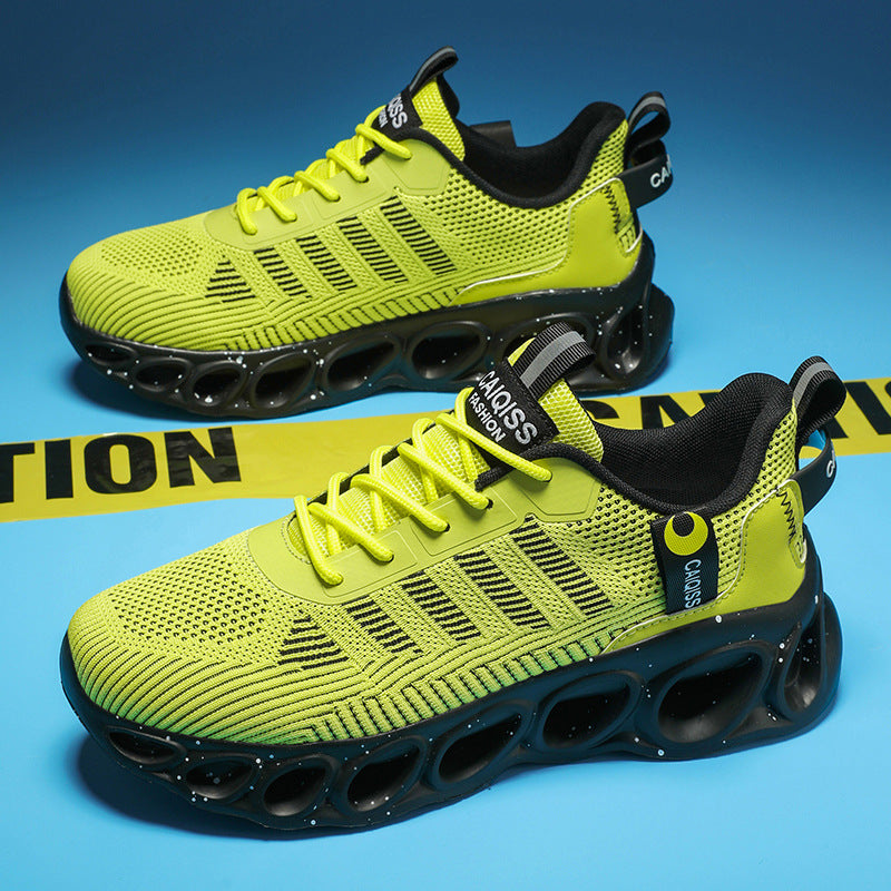 Zapatillas deportivas deportivas transpirables de malla para correr