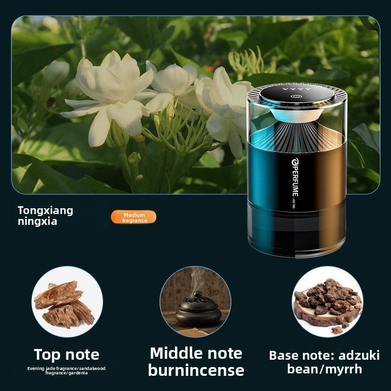 Máquina inteligente de aromaterapia para coche con fragancia de larga duración