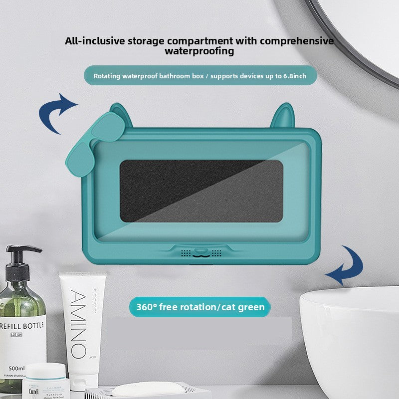 Adjustable Waterproof Phone Mount with Rotation