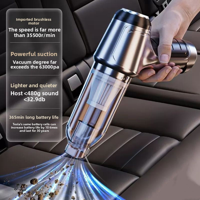 Aspirador inalámbrico para coche de alta potencia