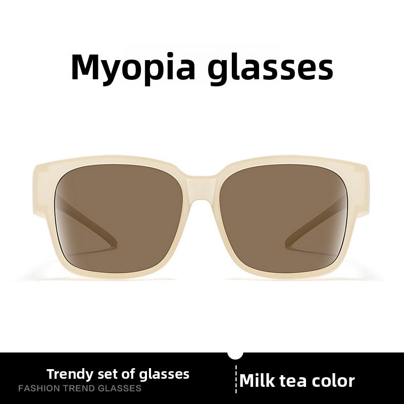 Gafas de sol polarizadas con clip, protección UV