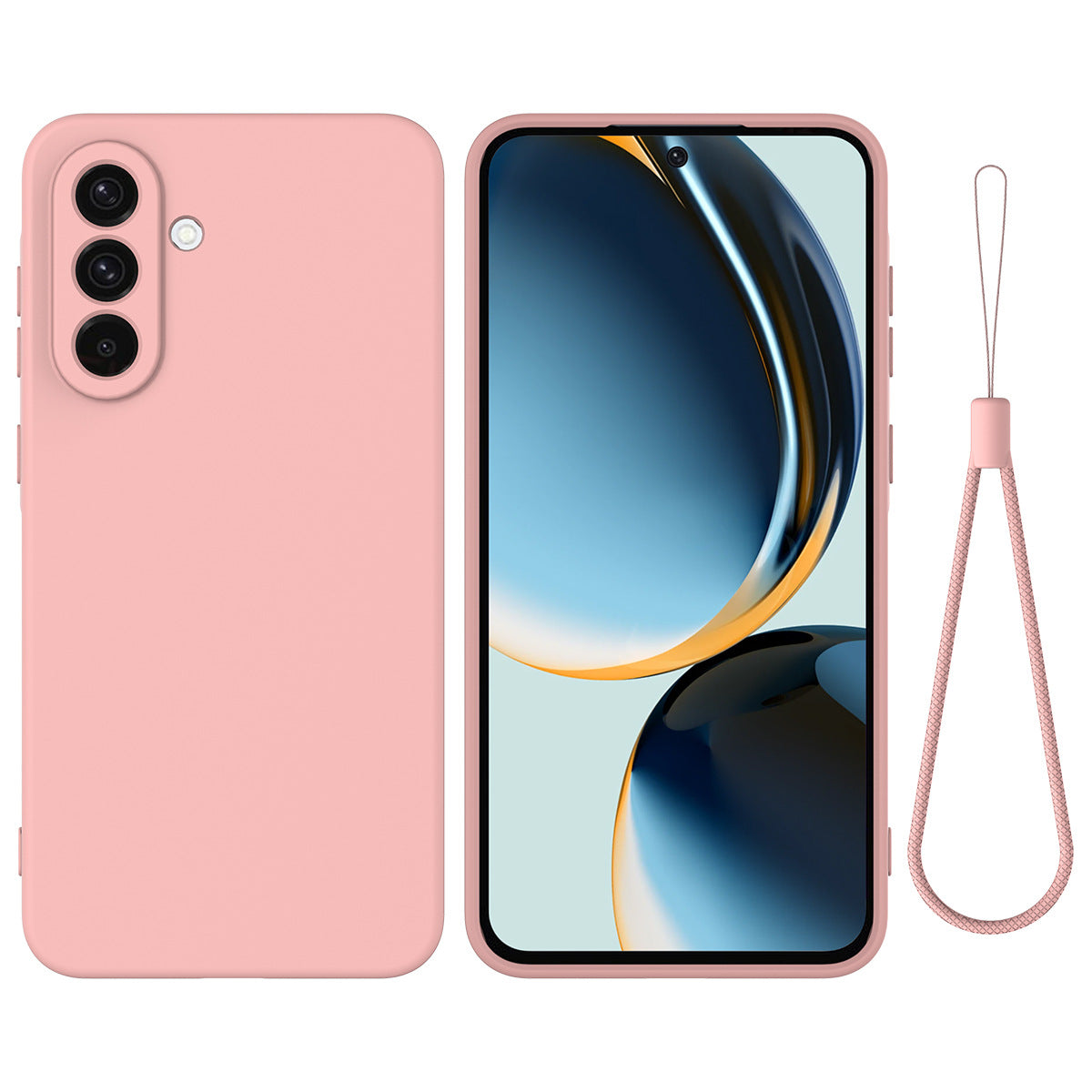 Samsung A26 Silicone Phone Case with Lanyard