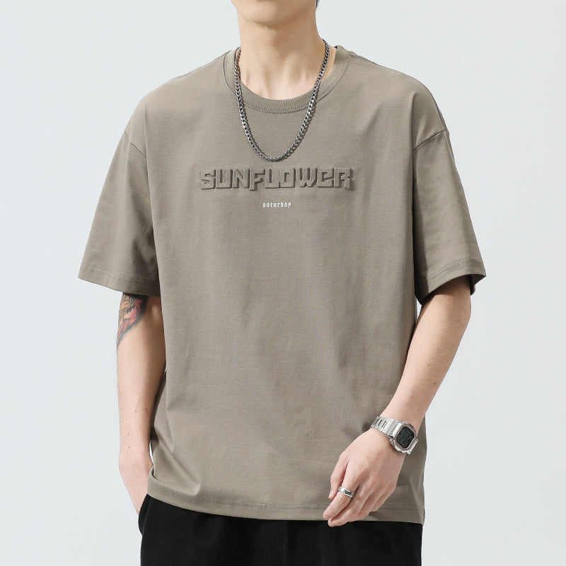 Camiseta de seda de hielo refrescante para hombre