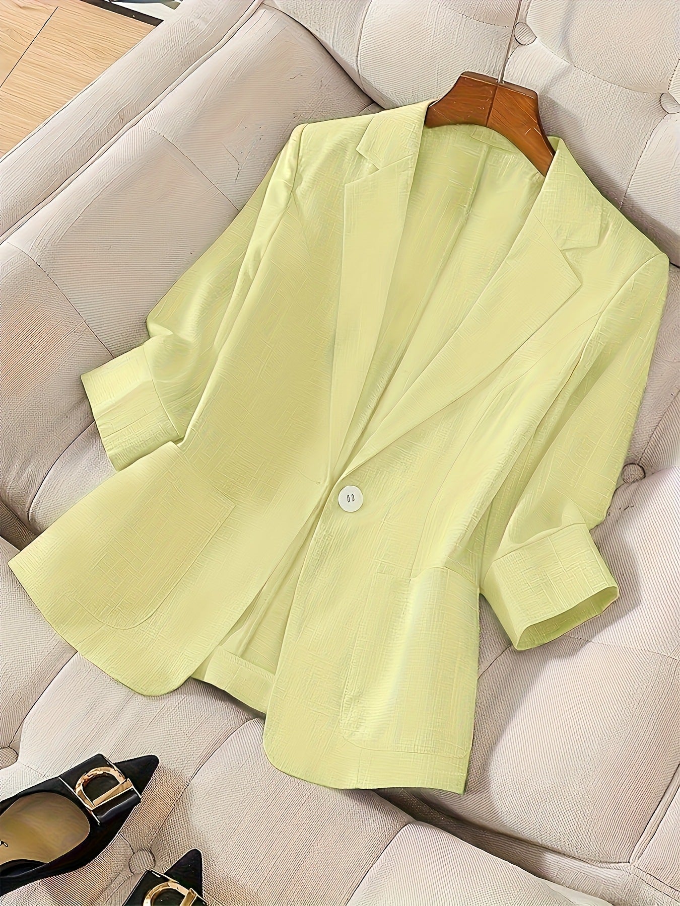 Women's Slim-Fit Blazer Jacket