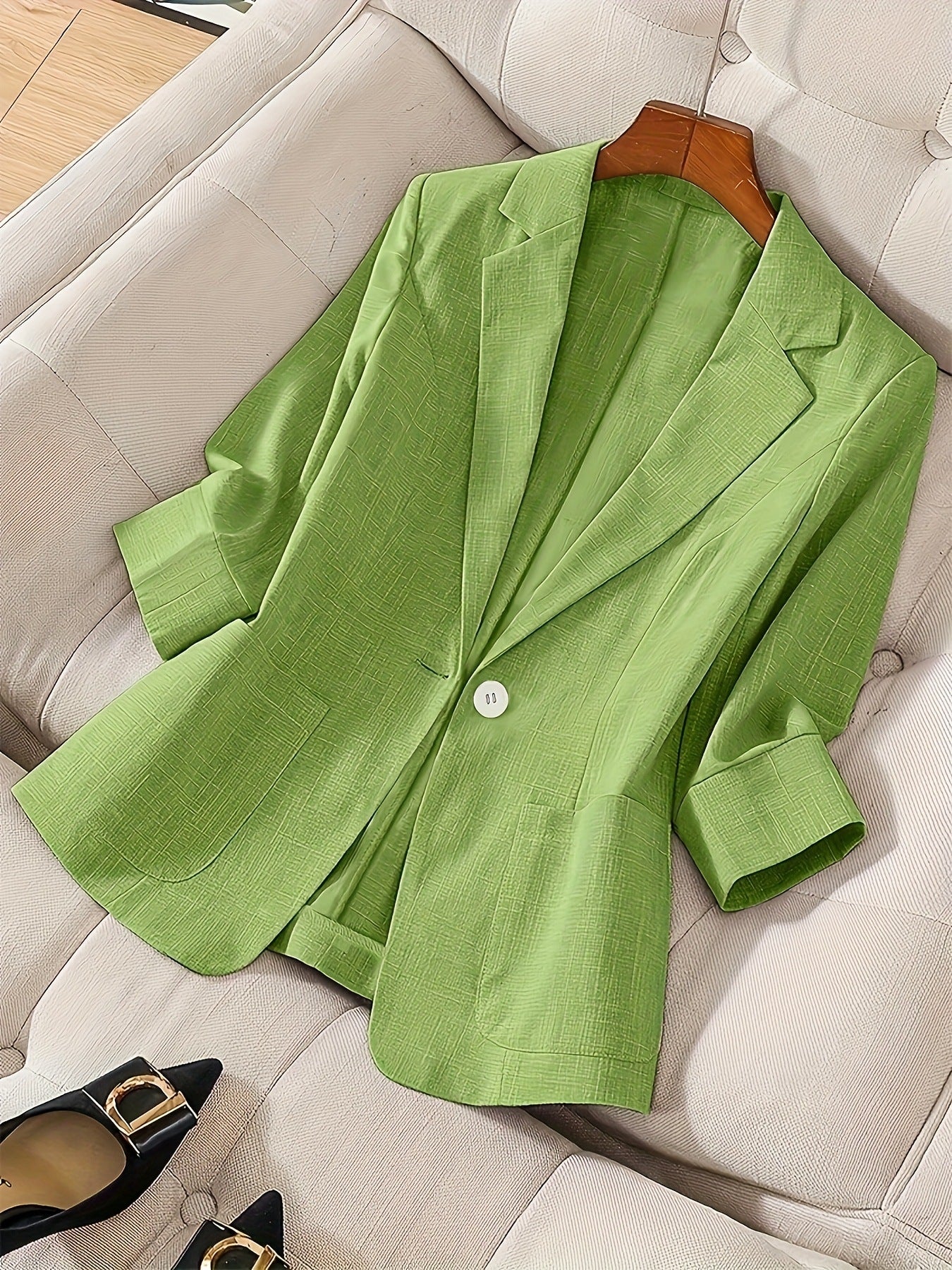 Women's Slim-Fit Blazer Jacket