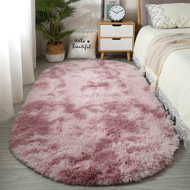 Alfombra de felpa Tie-dye