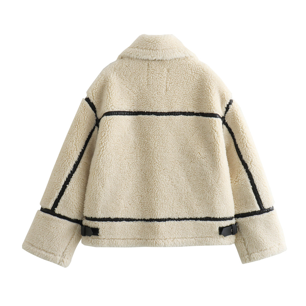 Chaqueta de lana para mujer