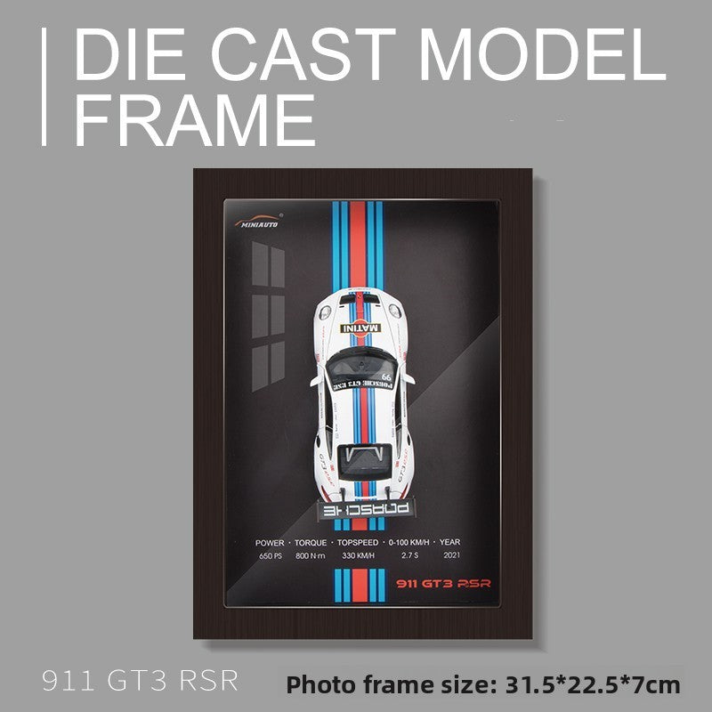 1:32 Alloy Car Model Hanging Painting Decorative Display