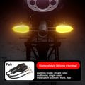Señal de giro de motocicleta