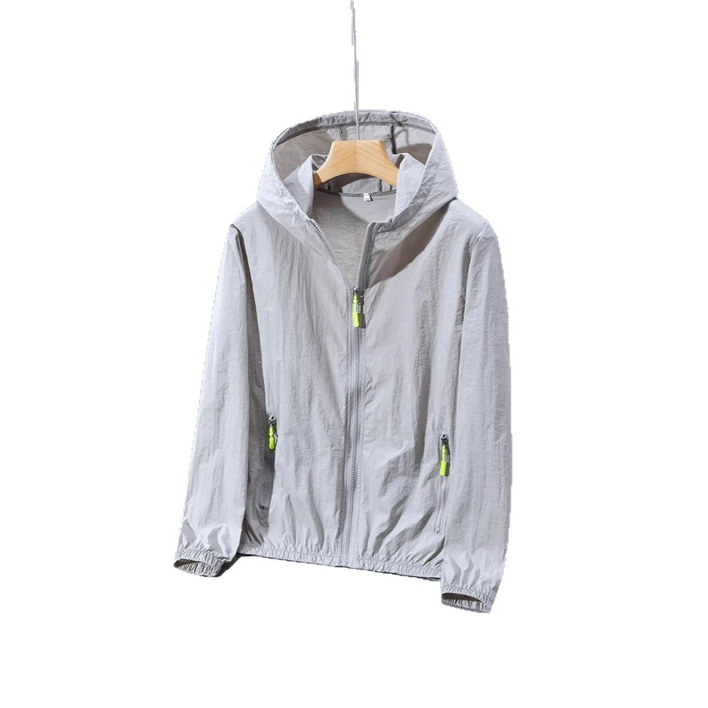 Chaqueta con capucha y protección UV