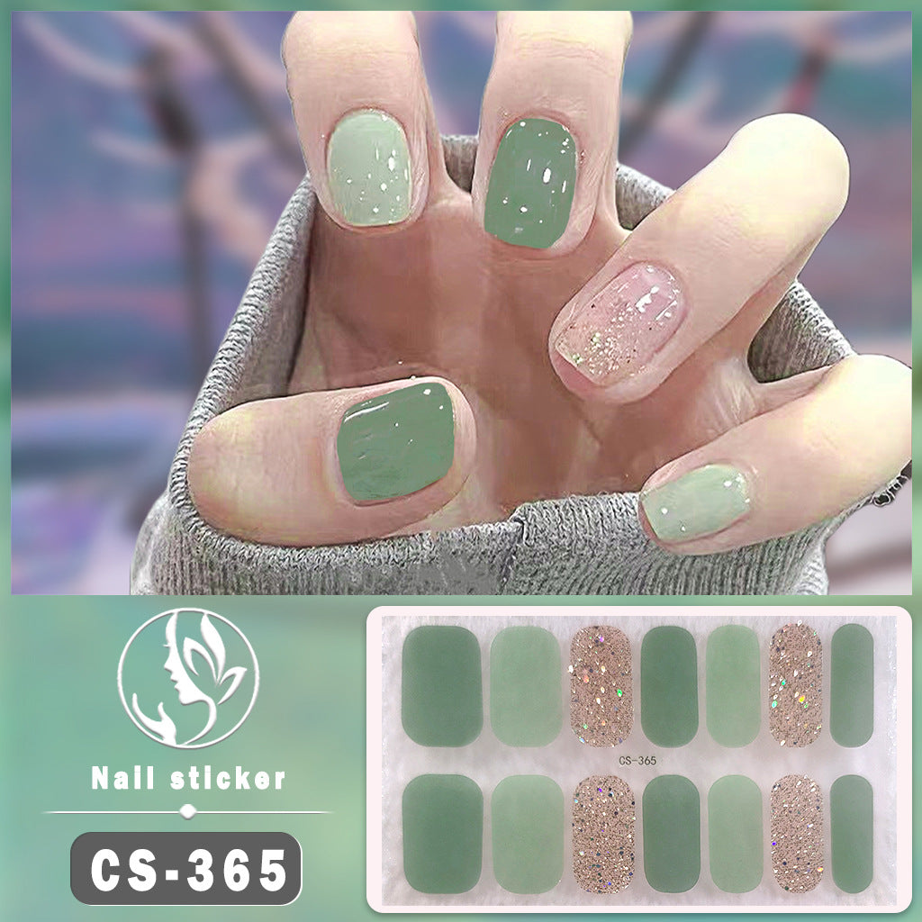 Pegatinas de uñas de gel Calcomanías de manicura impermeables