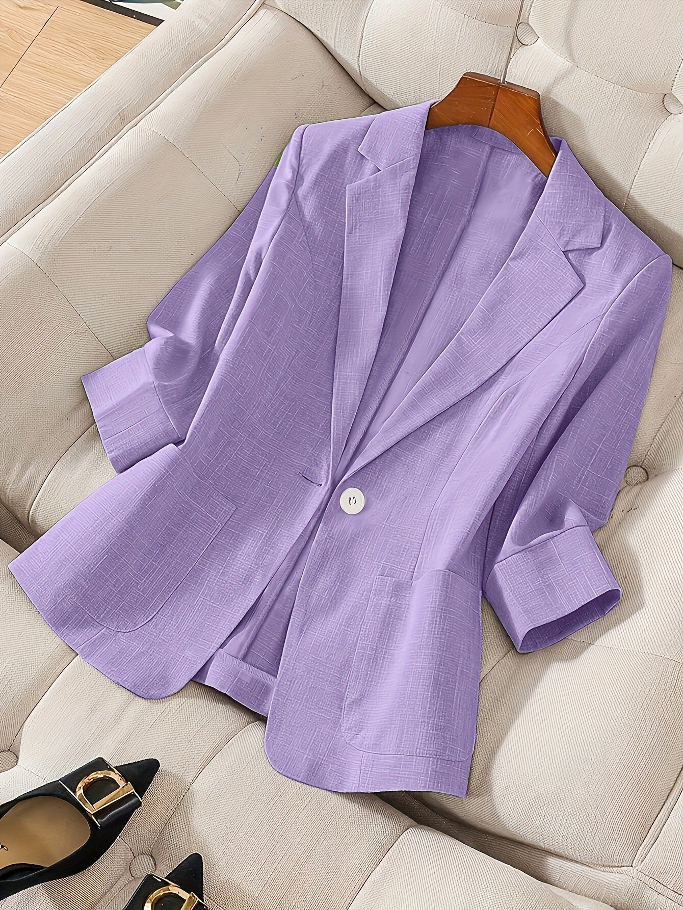 Women's Slim-Fit Blazer Jacket