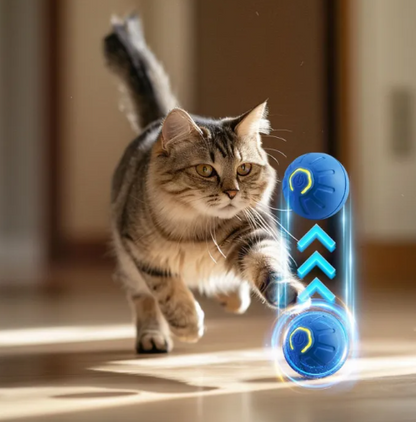 Smart interactive cat toy