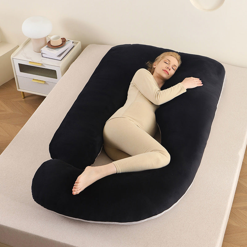 Almohada de soporte para el vientre en forma de G para mujeres embarazadas
