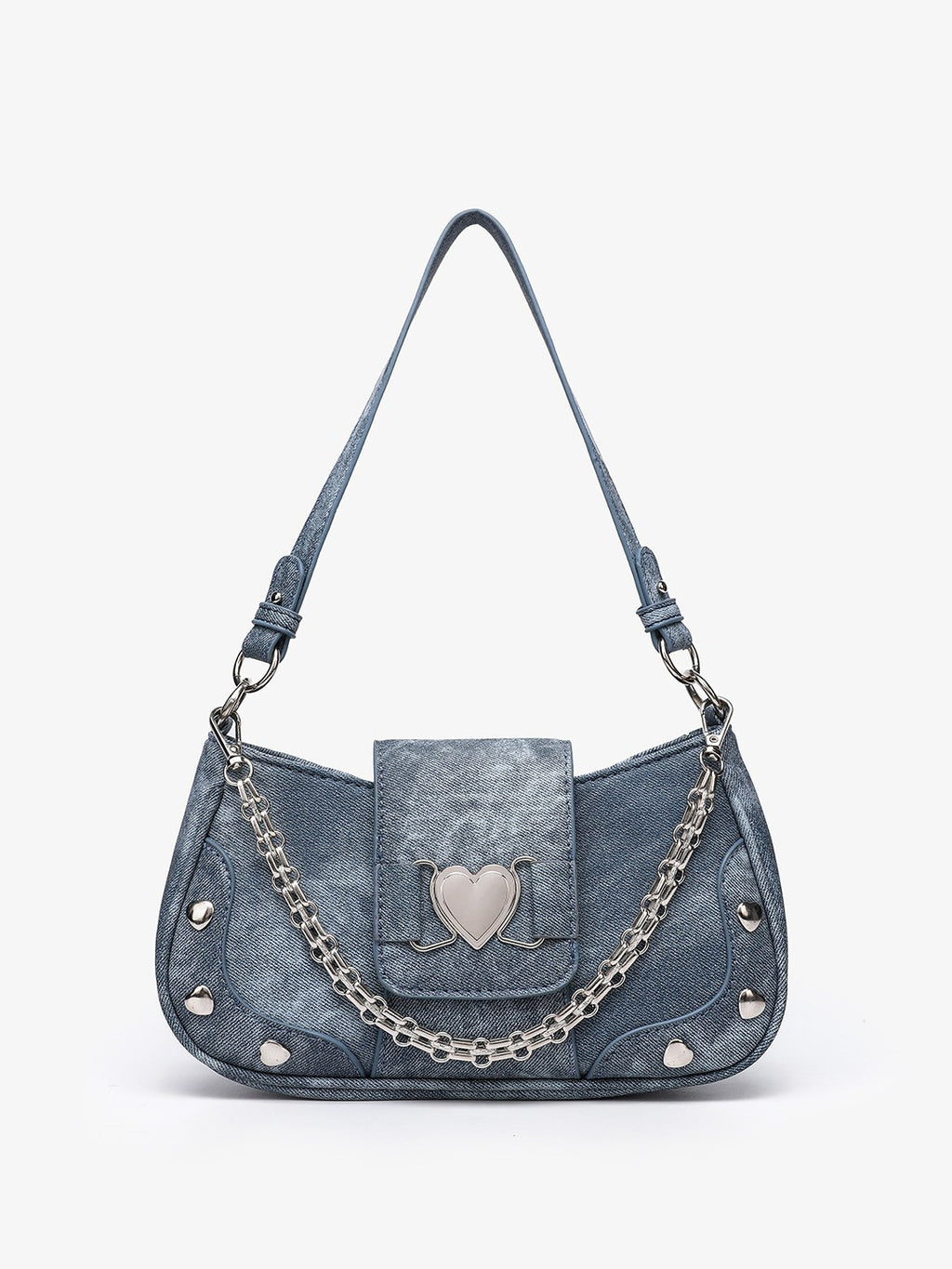 Bolso con diseño de corazón