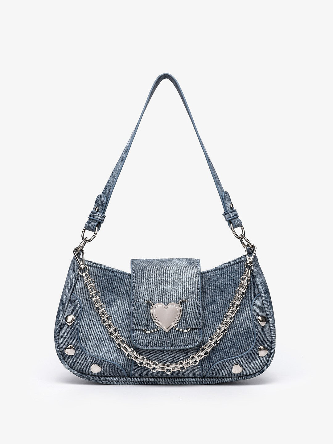 Bolso con diseño de corazón