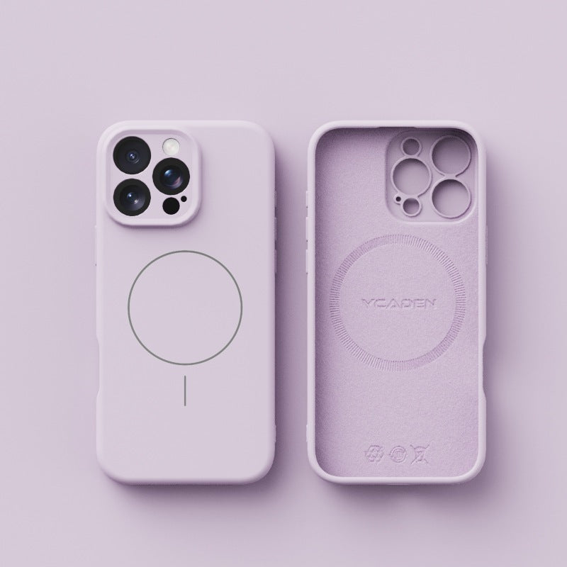 Funda delgada magnética para teléfono líquido para iPhone