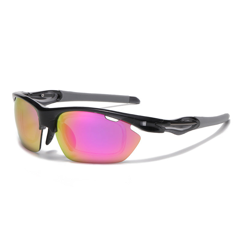 Gafas de sol deportivas que cambian de color para ciclismo y carrera