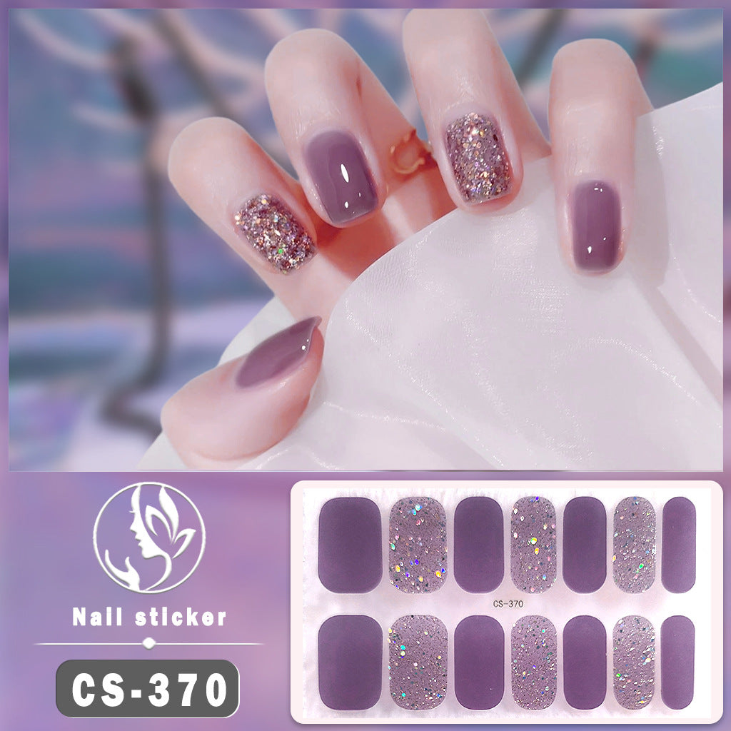 Pegatinas de uñas de gel Calcomanías de manicura impermeables