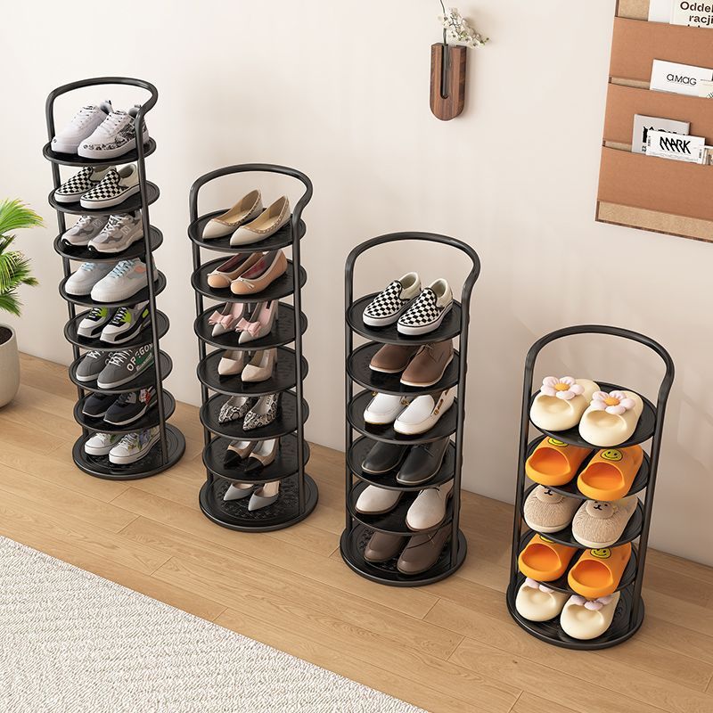 Multi Tier Iron Shoe Rack for Home Entrance Storage