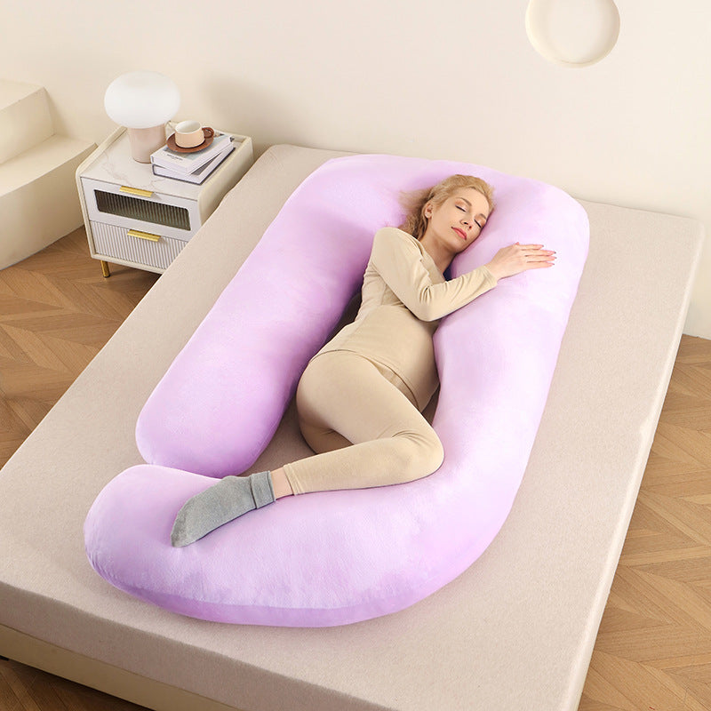 Almohada de soporte para el vientre en forma de G para mujeres embarazadas