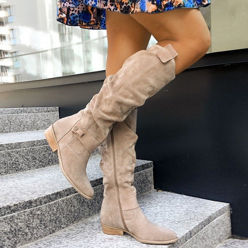 ¿Mujeres de gamuza de top alto? S botas