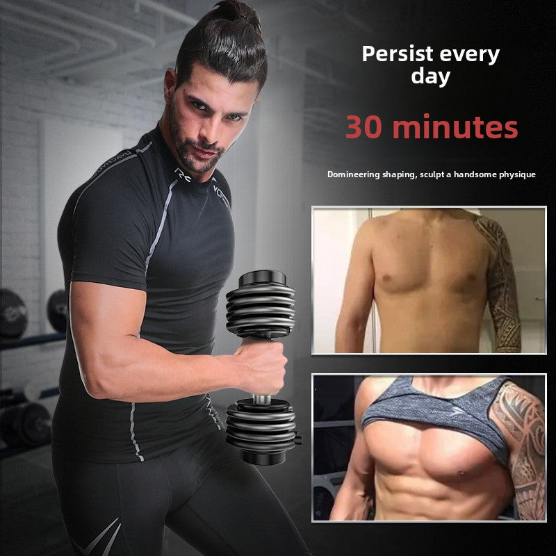 Adjustable Dumbbell Set for Home Fitness Training