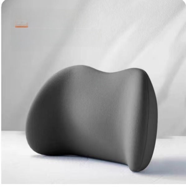 Juego de almohada de espuma viscoelástica para el reposacabezas y soporte lumbar para el coche