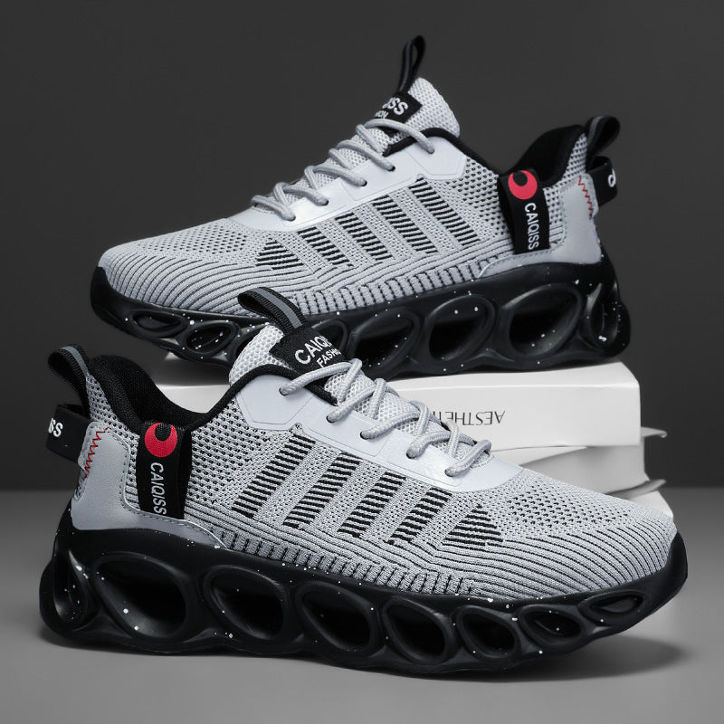 Zapatillas deportivas deportivas transpirables de malla para correr
