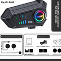 auriculares Bluetooth con iluminación RGB para casco