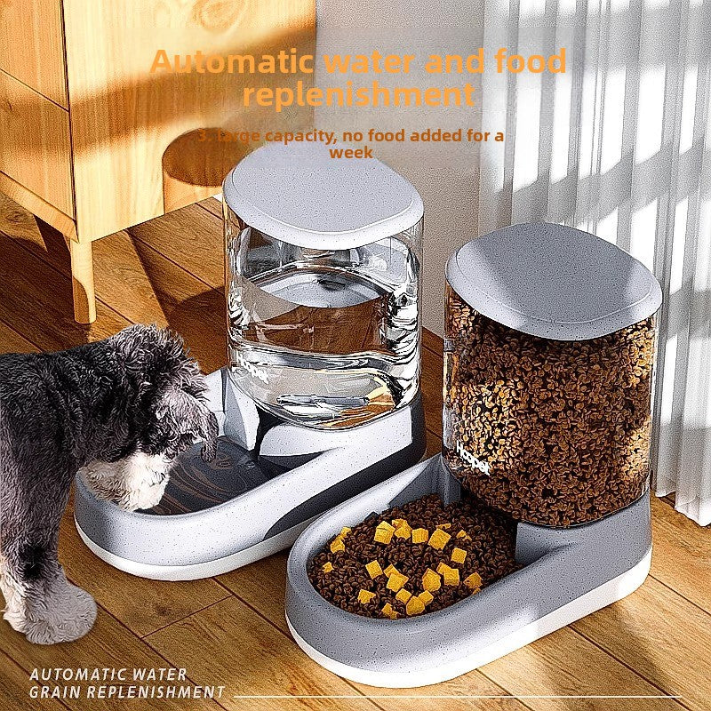 Dispensador y alimentador automático de agua para mascotas