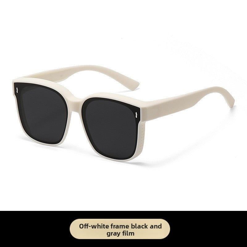 Gafas de sol polarizadas con clip, protección UV
