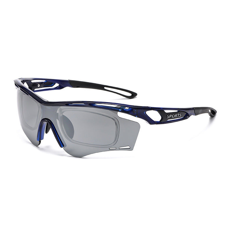 Gafas de sol deportivas que cambian de color para ciclismo y carrera