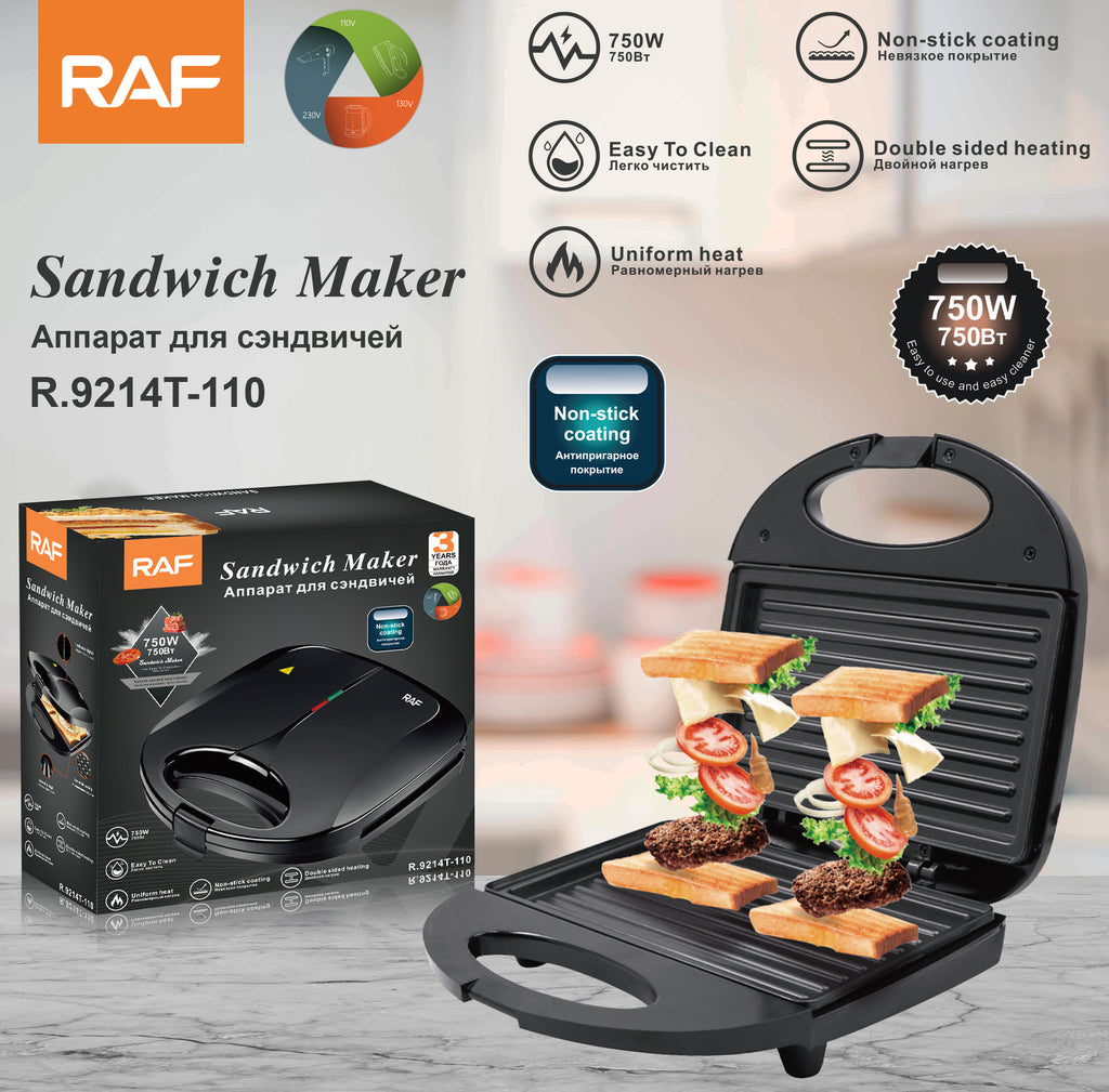 Máquina de hacer gofres para sándwiches