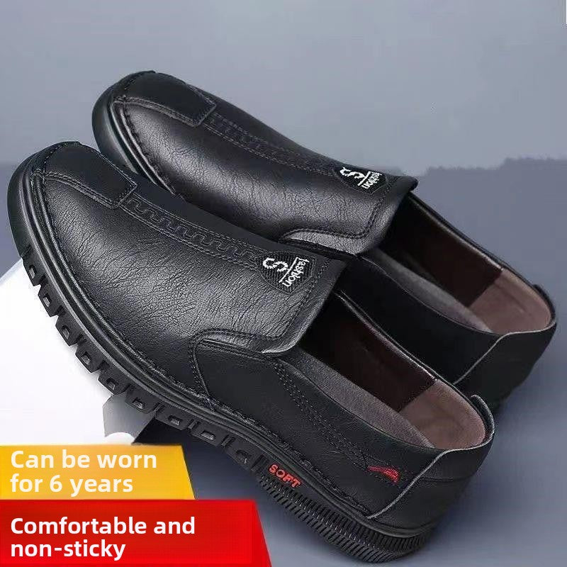 Zapatos casuales sin cordones transpirables para hombre