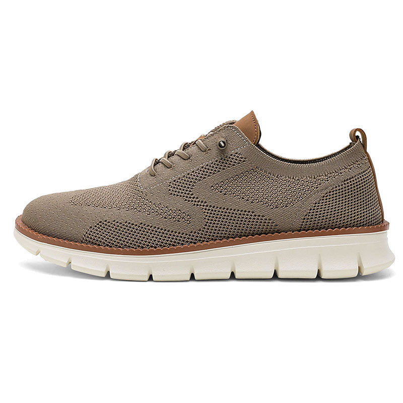 Zapatos deportivos sin cordones transpirables para hombre