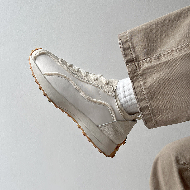 Zapatillas de running retro transpirables para hombre