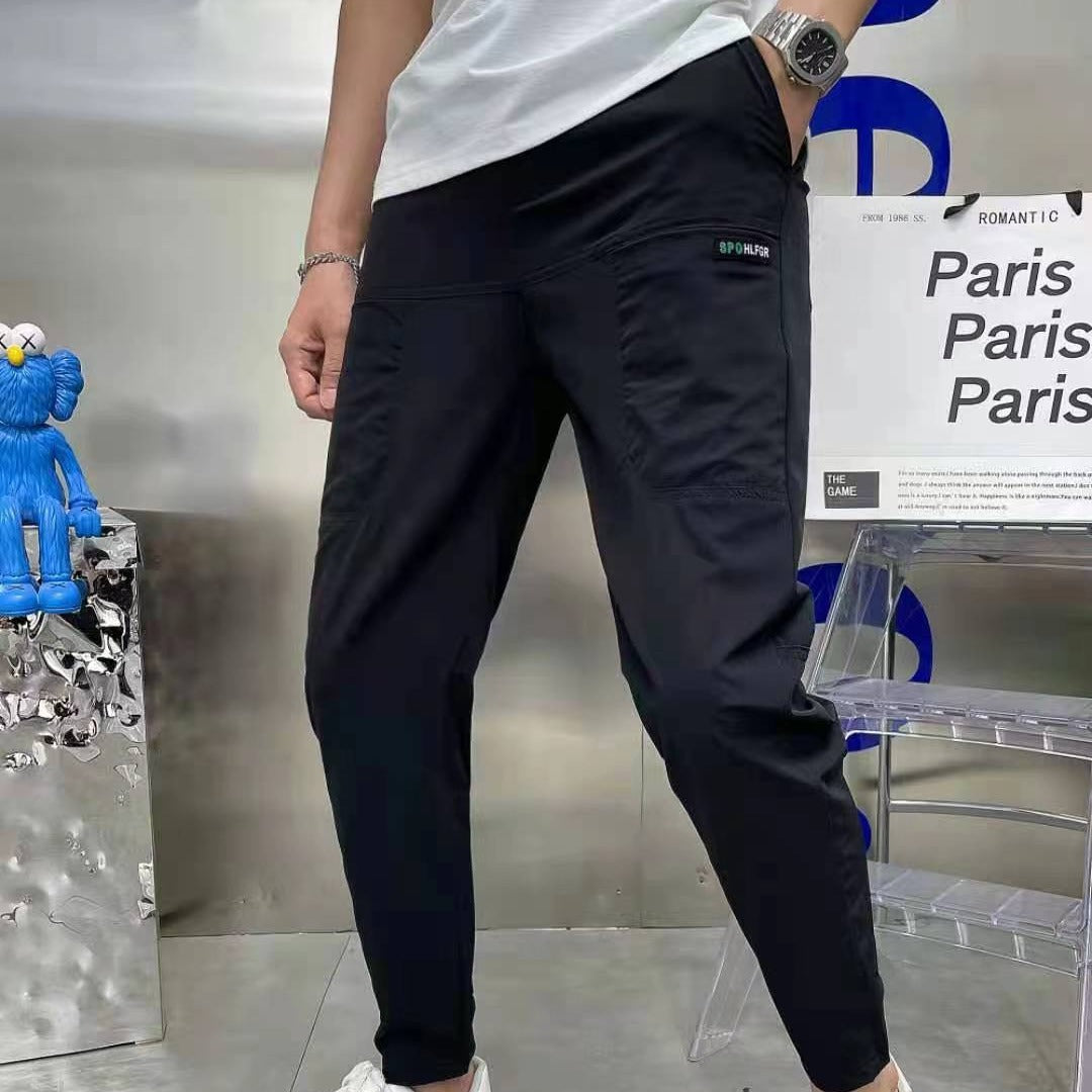 Pantalones casuales elásticos para hombre