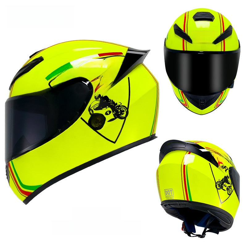 Casco de moto