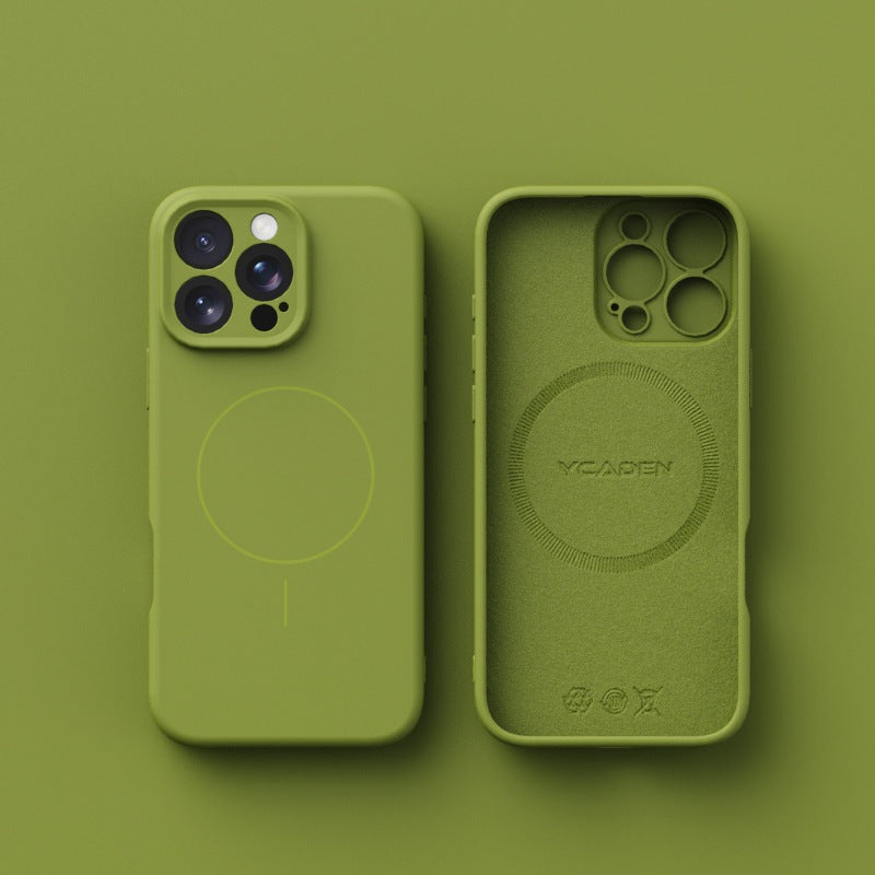 Funda delgada magnética para teléfono líquido para iPhone