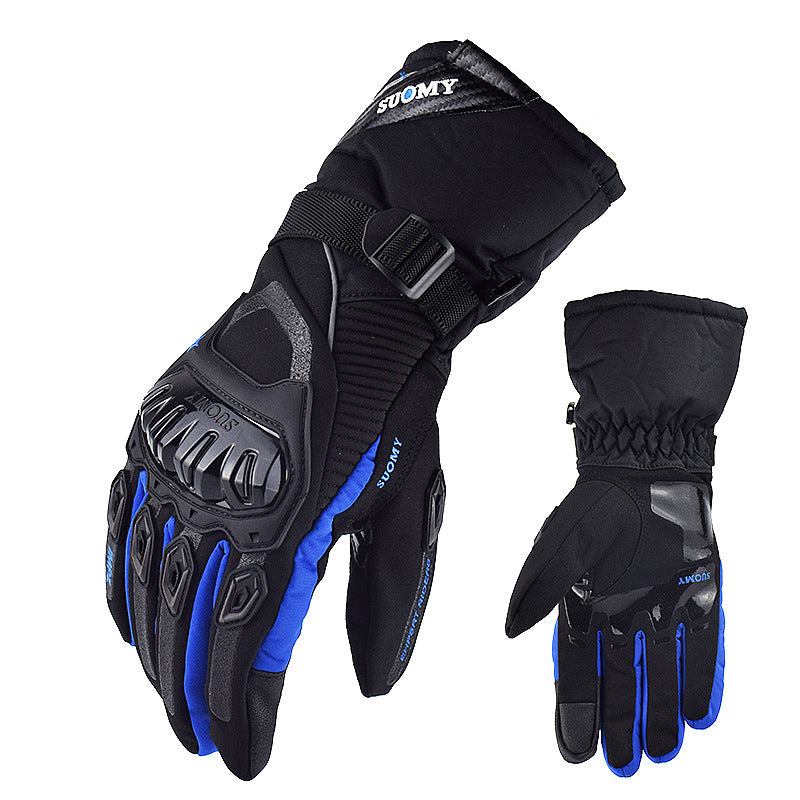 Guantes de invierno para moto Impermeable a prueba de viento
