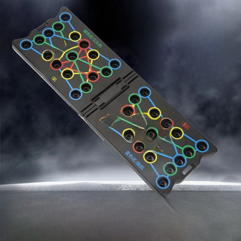 Multifunctional Foldable Fitness Push-Up Board