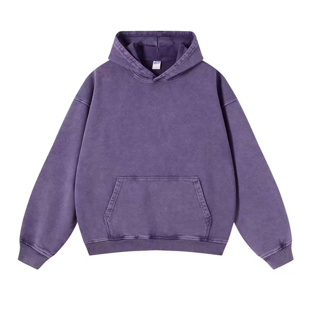 Suéter con capucha Vintage Wash Hip Hop