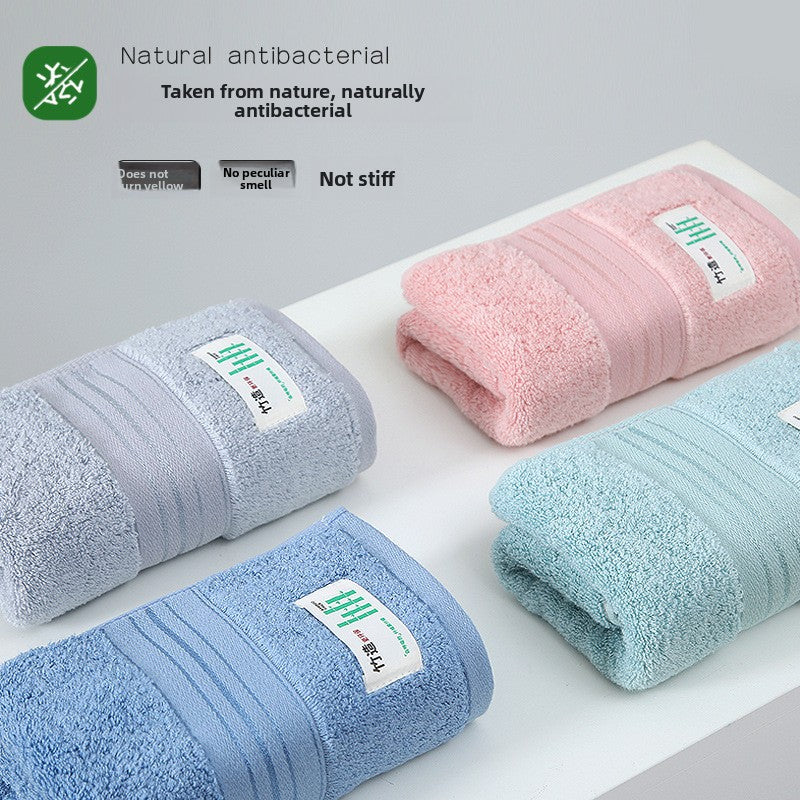 Bamboo Fiber Face Towel Absorbent Household