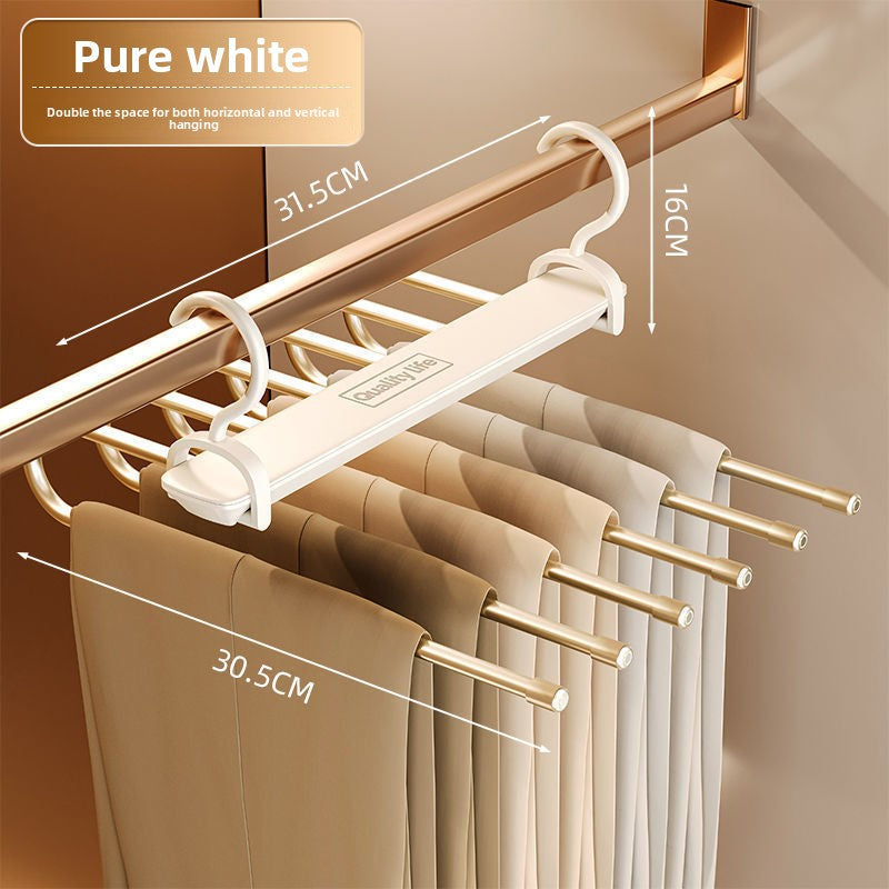 Folding Pants Rack Multi-Layer Non-Slip Hanger