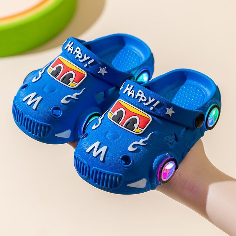 Zapatillas luminosas de dibujos animados para niños