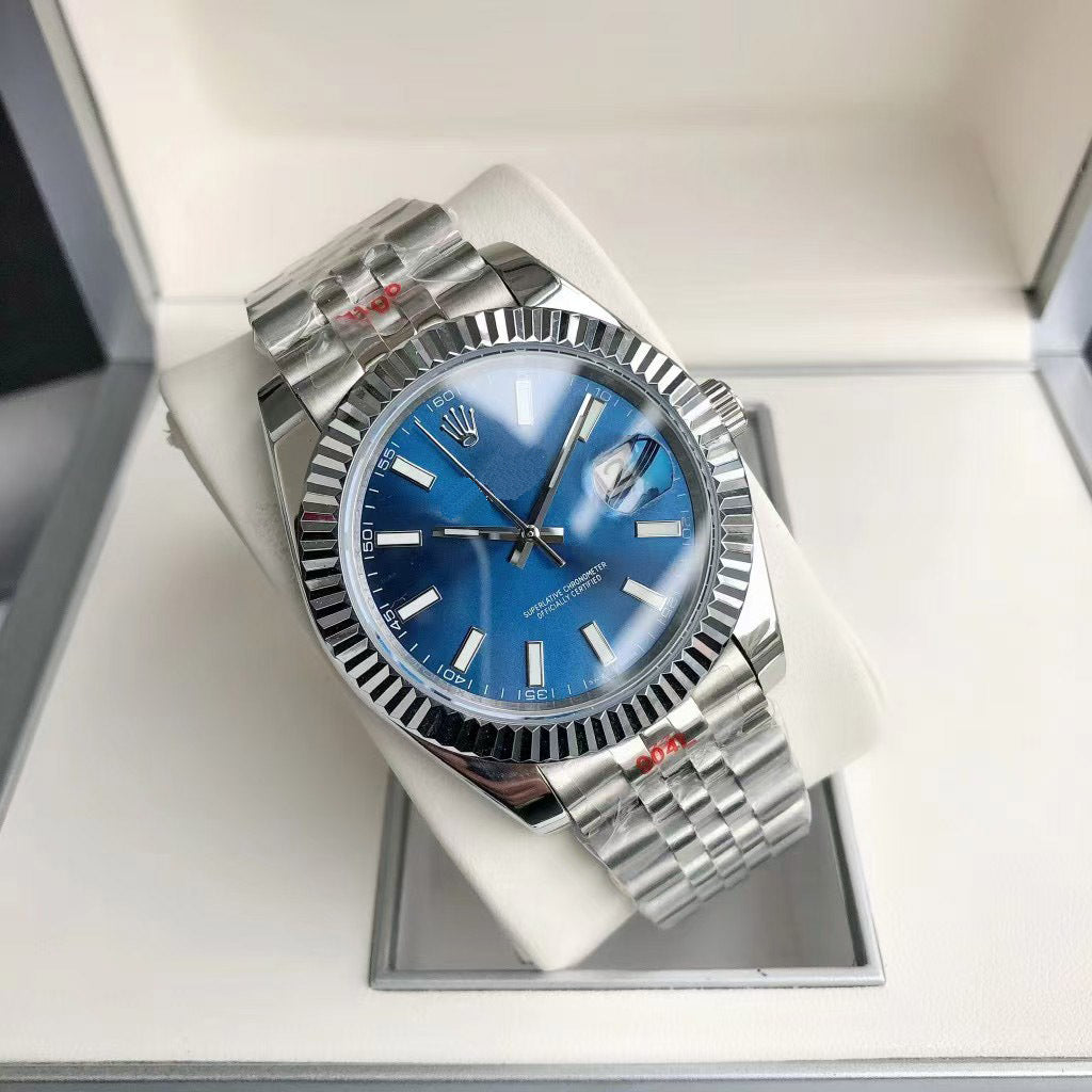 Reloj mecánico automático para hombre con pantalla luminosa