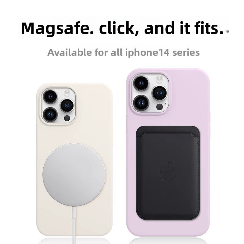 Liquid Silicone Magnetic Phone Case for iPhone