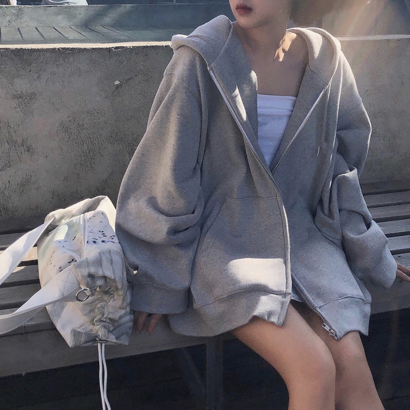 Sudadera con capucha de gran tamaño para mujer